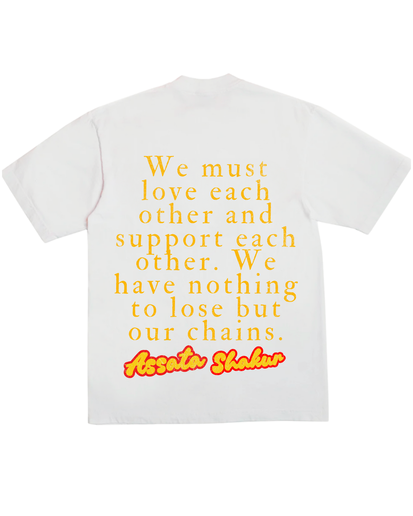 "We Must" Assata Tee by Reprinted Tee's