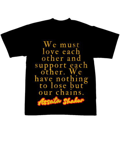 "We Must" Assata Tee by Reprinted Tee's