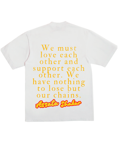 "We Must" Assata Tee by Reprinted Tee's