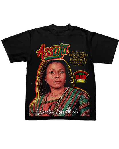 "We Must" Assata Tee by Reprinted Tee's