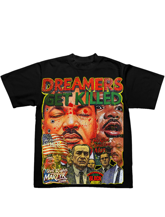 MLK Dreamers Tee by Reprinted Tee's