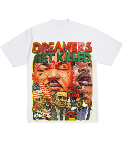 MLK Dreamers Tee by Reprinted Tee's
