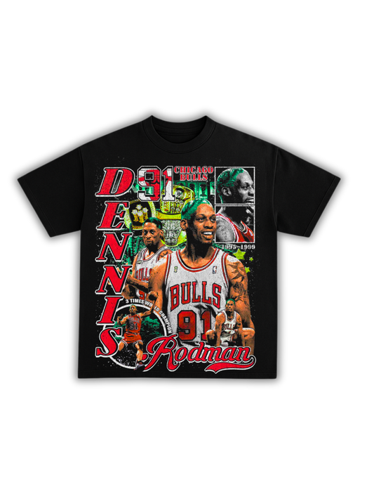 DENNIS RODMAN 3X CHAMPION TEE