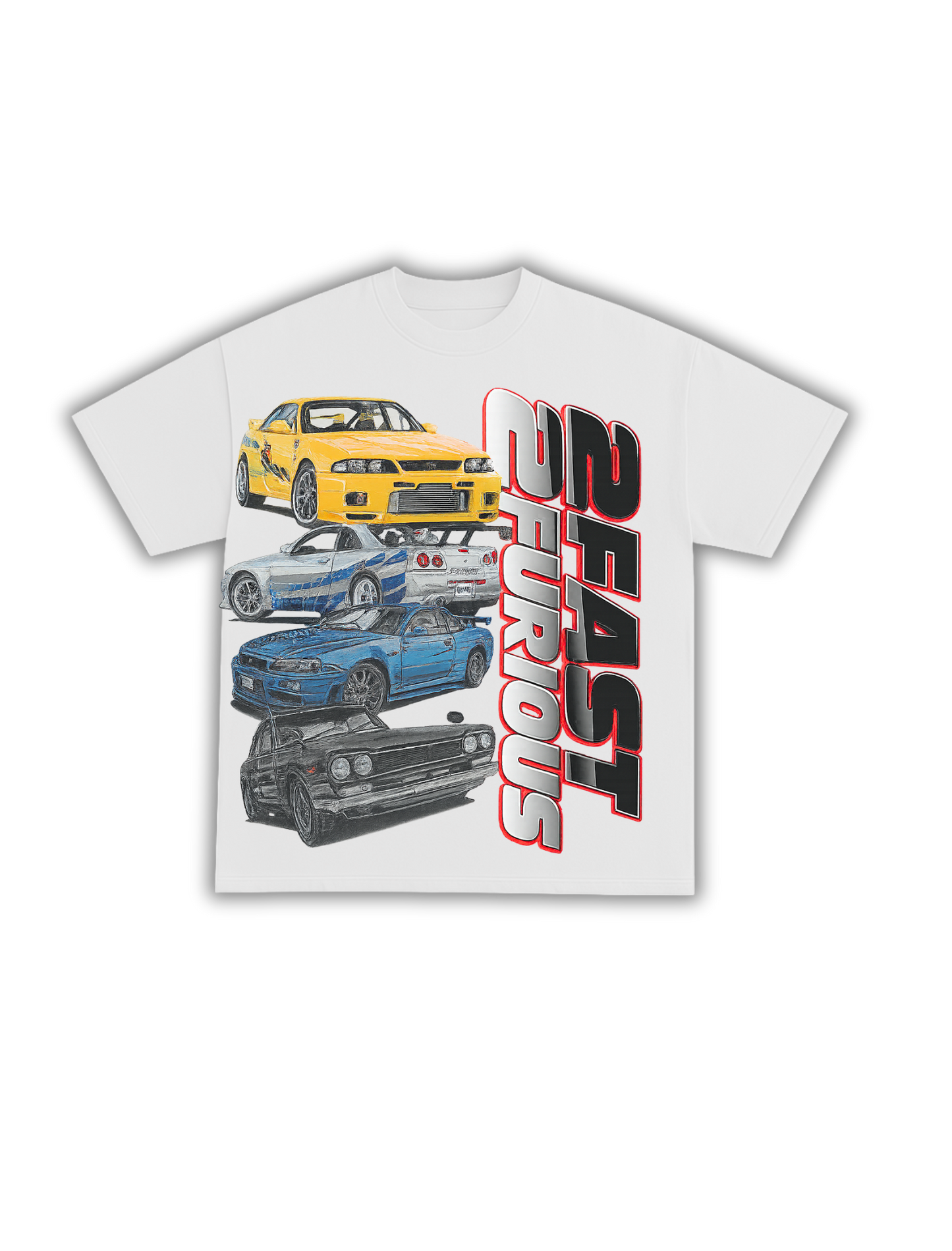 2 FAST 2 FURIOUS TEE