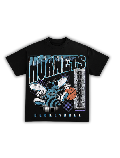 CHARLOTTE HORNETS VINTAGE TEE