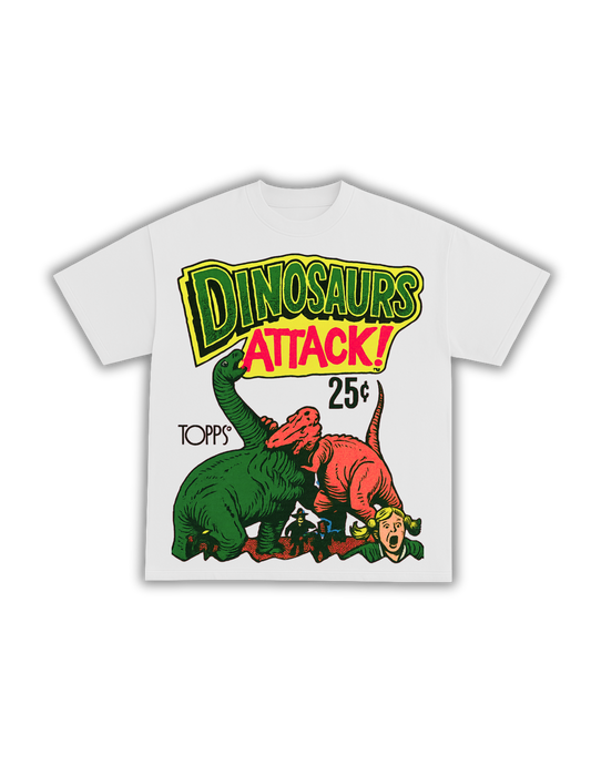 Vintage Dinosaur Attack Top Edition