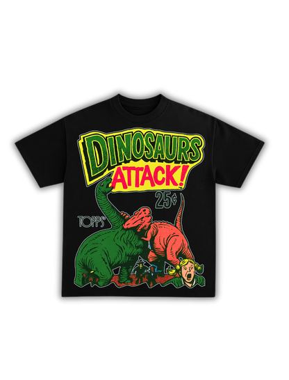 Vintage Dinosaur Attack Top Edition