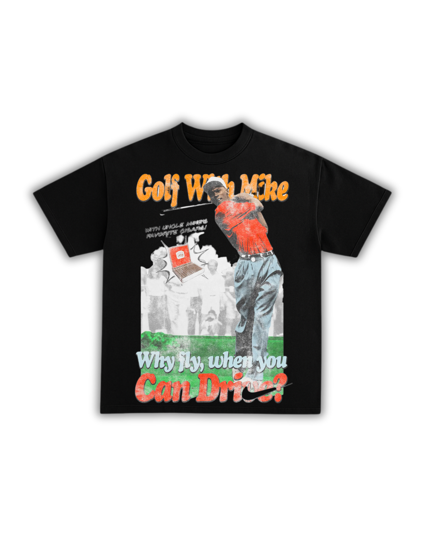 GOLF WITH MIKE VINTAGE TEE